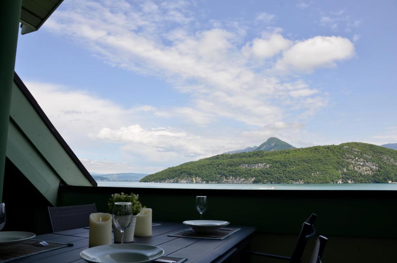 La Terrasse Du Lac Duingt Luaran gambar